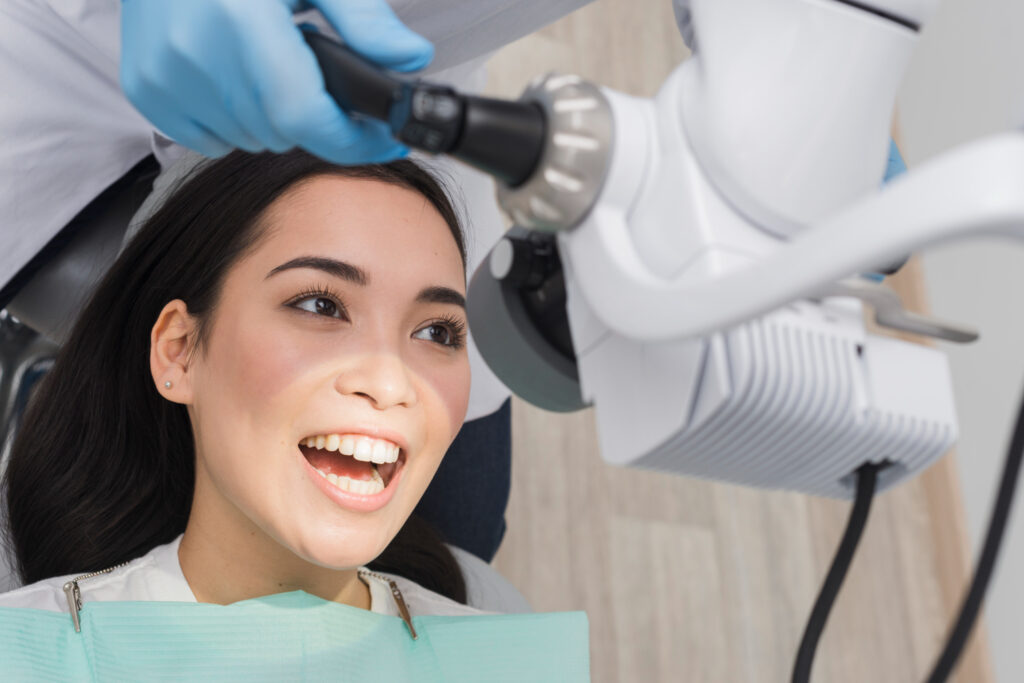 Cosmetic dentistry smile evaluation for bonding and veneers
